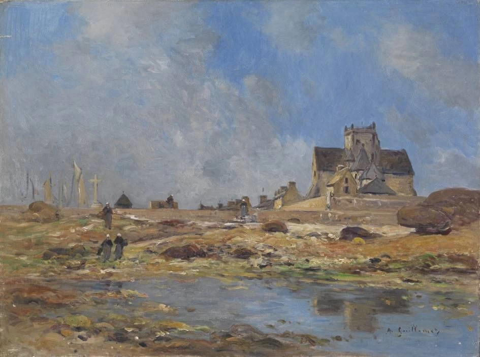 Paesaggio con chiesa - Bavarian State Painting Collections